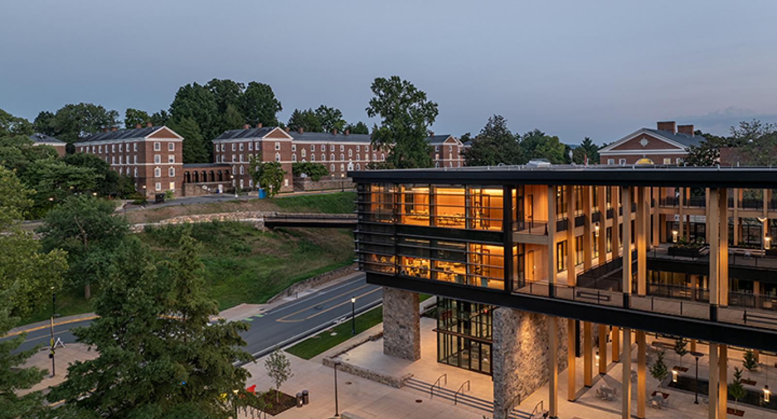 Contemplative Commons Golden Light Brown College