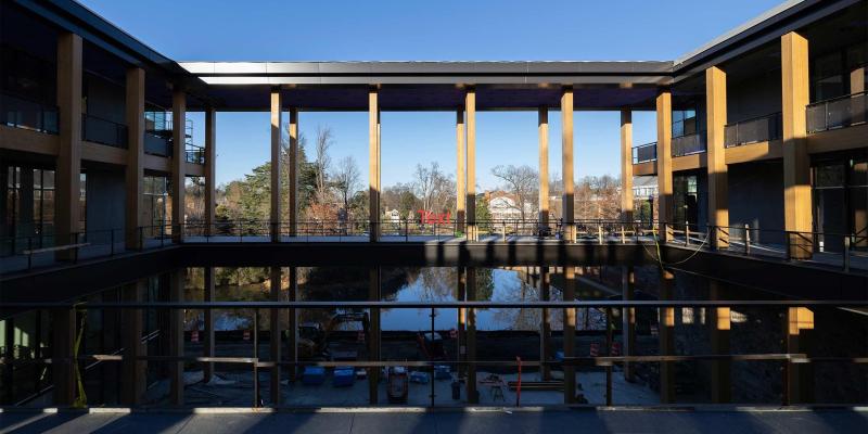 The Contemplative Commons under construction