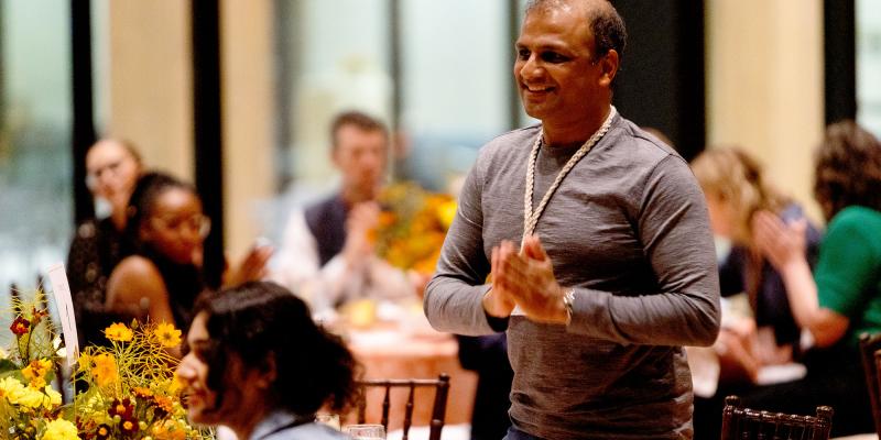 Sharath Jois at 2024 Dinner