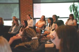 Alchemy room student audience