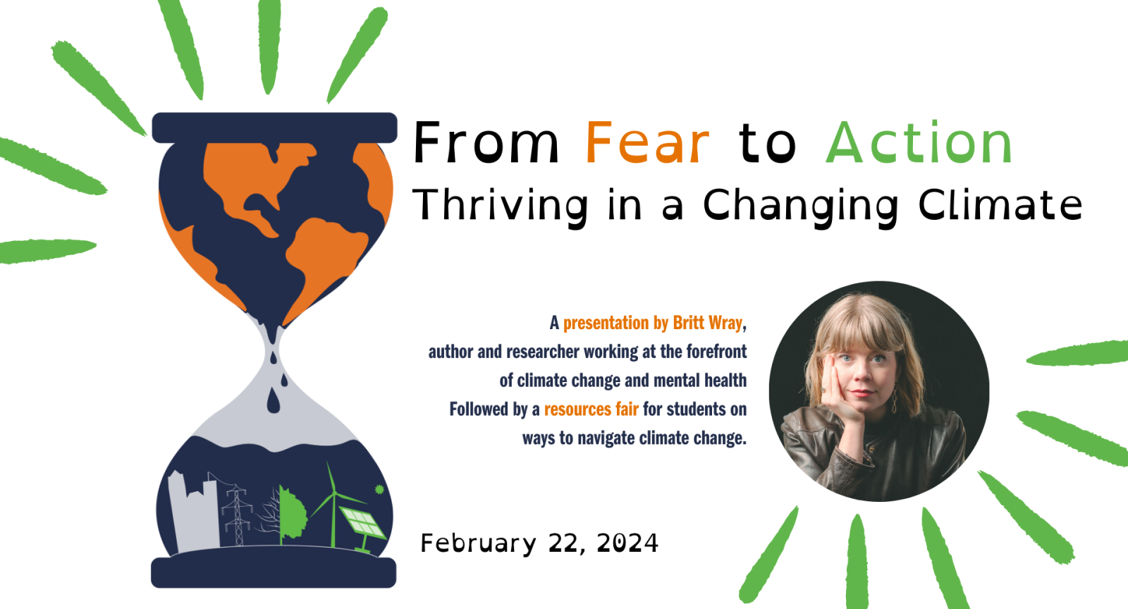 Poster for Britt Wray's talk