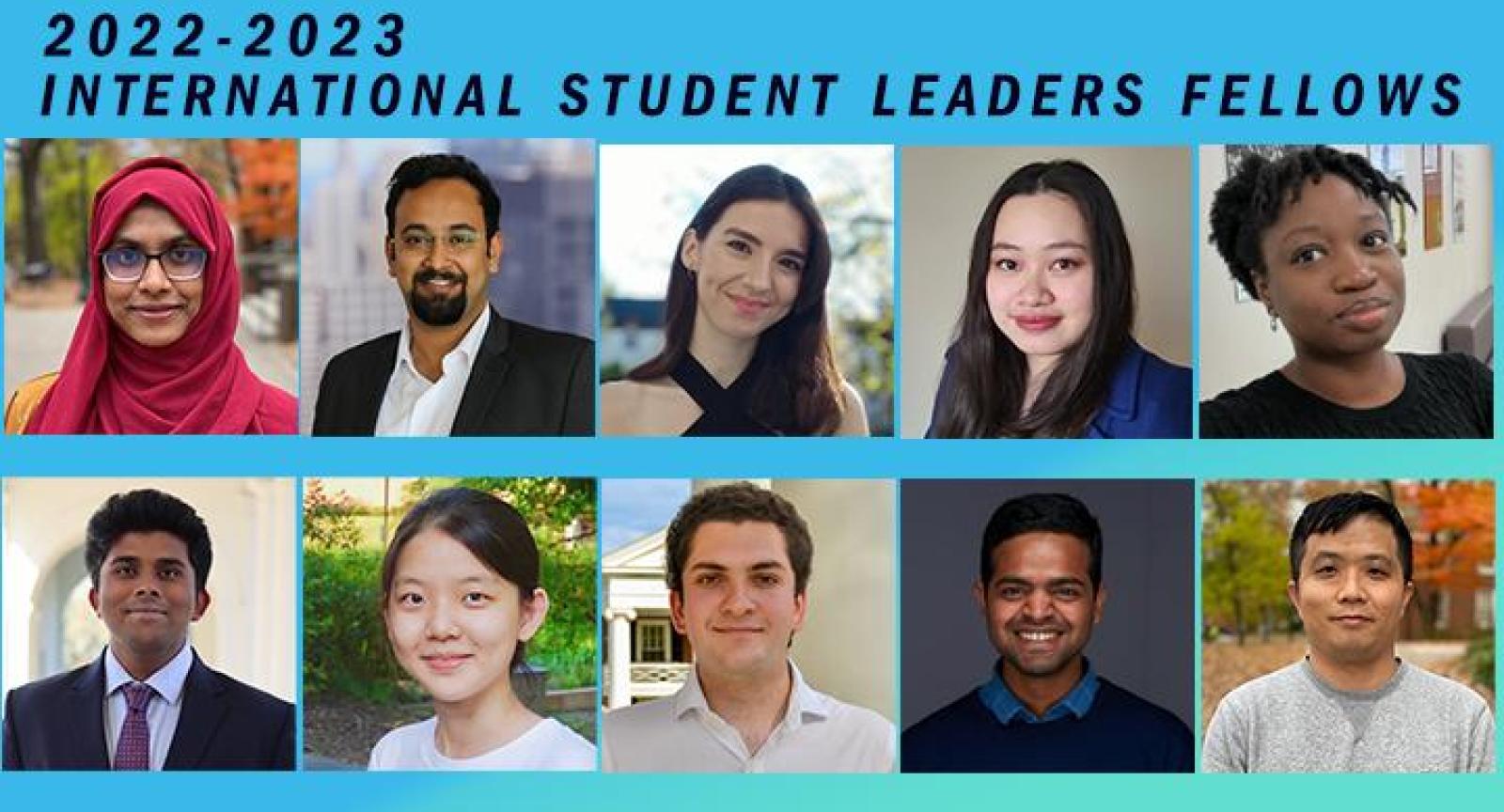 International Student Leaders Fellows Group Shot
