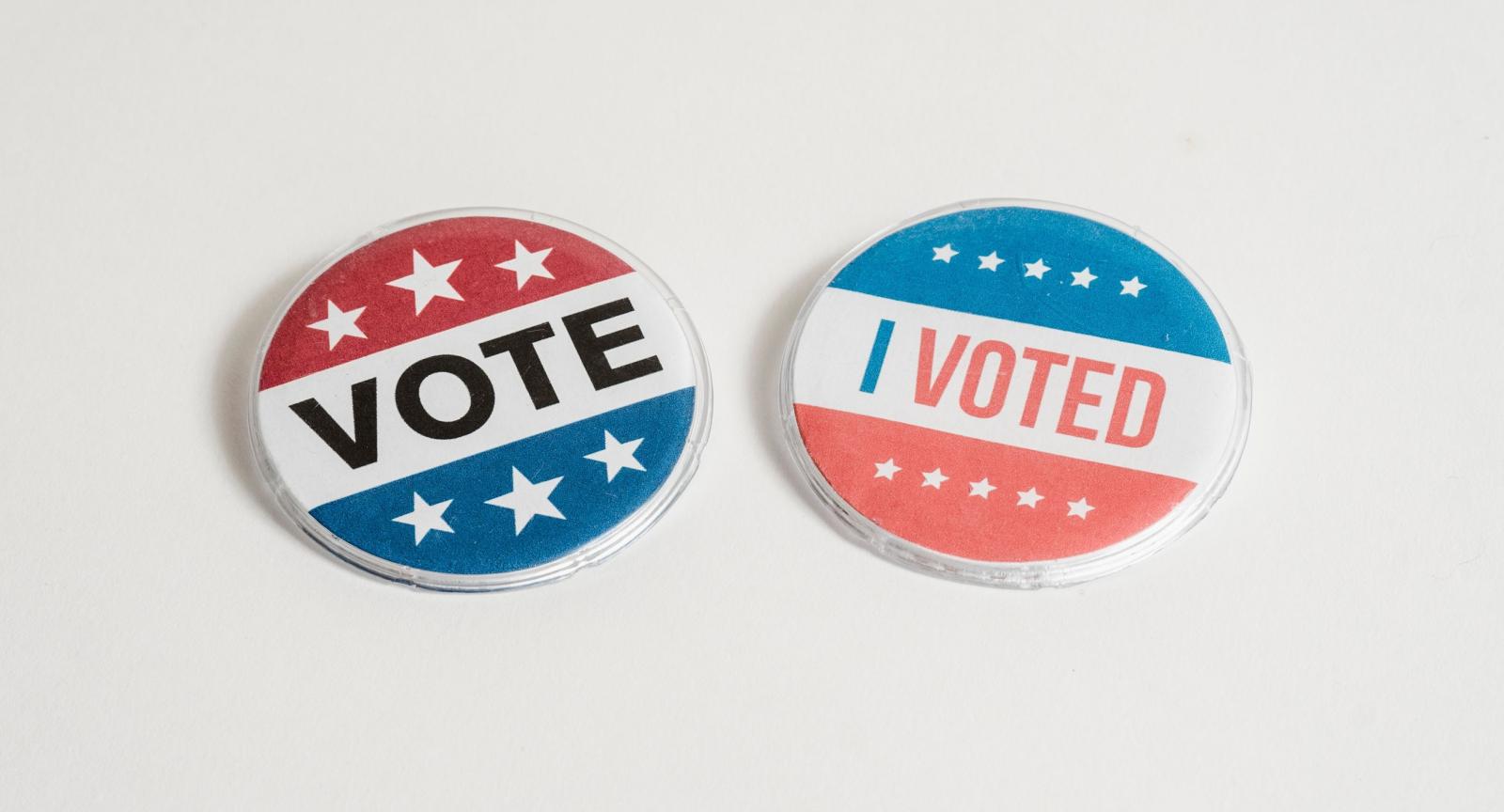 I voted pins
