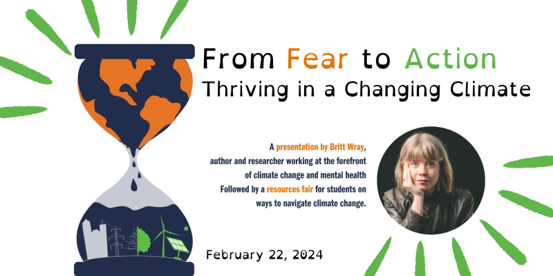 Poster for Britt Wray's talk