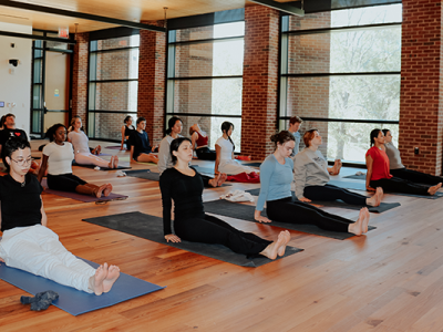 Yoga Sitting Legs Extended