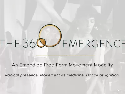 Collage of people doing the 360 Emergence